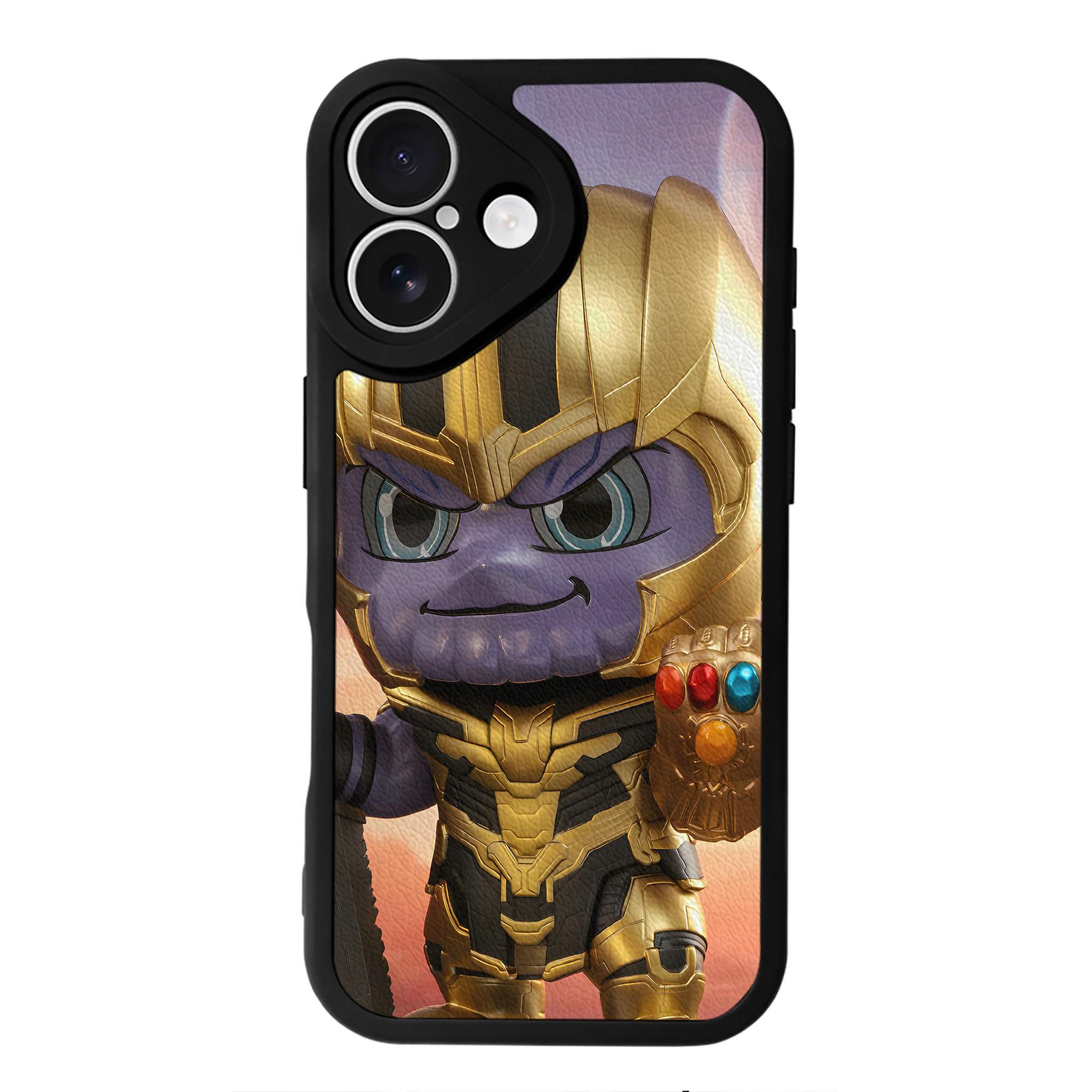 （画像用） アベンジャーズ The Avengers 【iPhone 16シリーズ対応】シリコンスマホケース（レザー調） 材質：シリコン